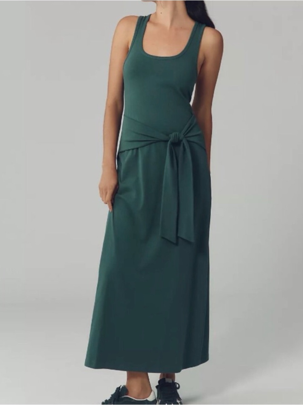 l*space Anthropologie Holly Tank Maxi Dress with Tie Waist